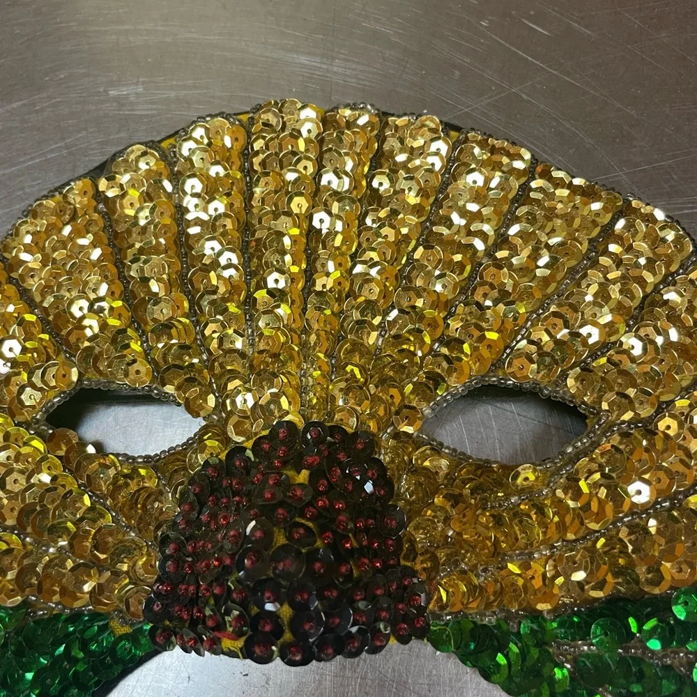 Vintage Sequin Face‎ Mask